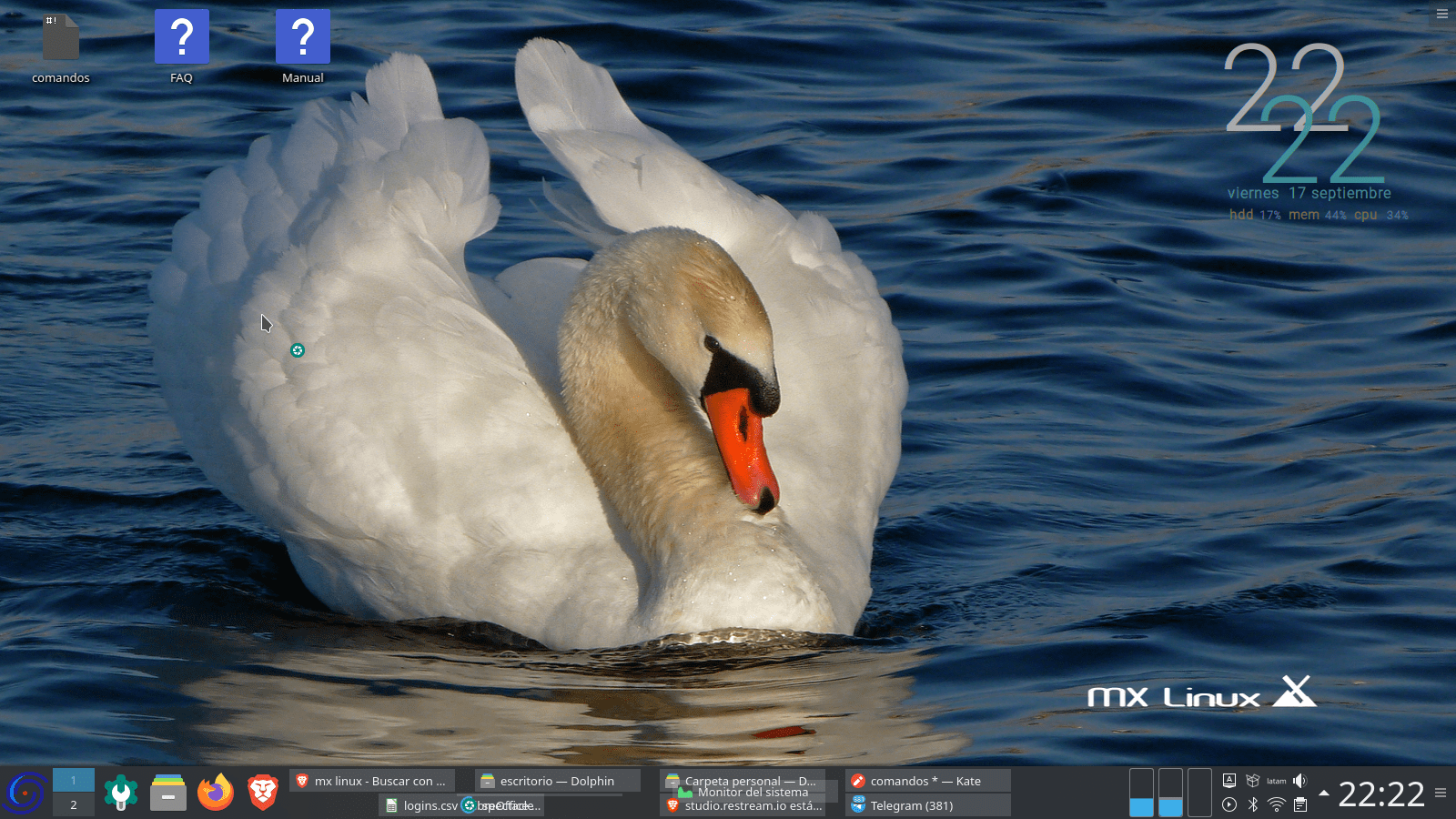 QUE HACER DESPUÉS DE INSTALAR MX LINUX
